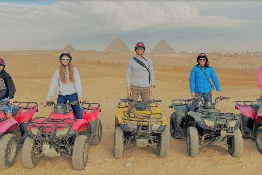 Beyond the Tourist Trail Quad Bike the Pyramids